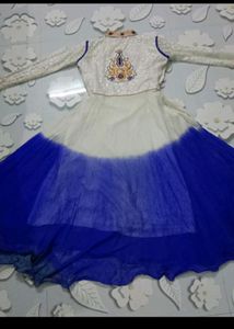 Double Colour Gown