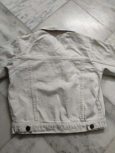 White Denim Jacket
