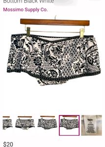 Orginal Mossimo Black & White Shorts