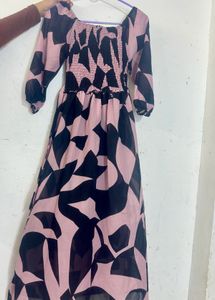 Floral Print Maxi Dress