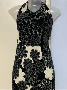 Pintrest Floral Halter Dress