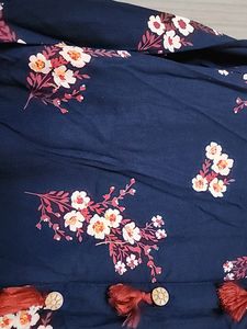 Unused Navy Blue Kurta