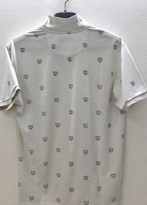 USPA White Printed Shirt