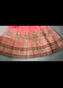 Bridal Heavy Work Chaniya Choli With Cancan