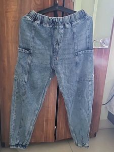 Denim Joggers
