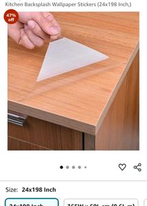 trasparent wall sticker self adhesive film