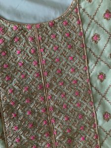 Pastel  Green  Kurta
