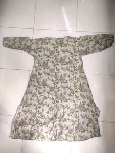 Cool Cotton Standing Collar Kurti