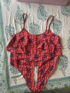 Cute Patterned Crop Top
