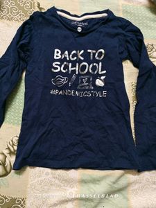 Navy Blue Top
