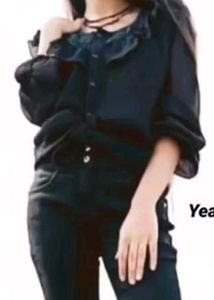 Black Full Sleeve Top