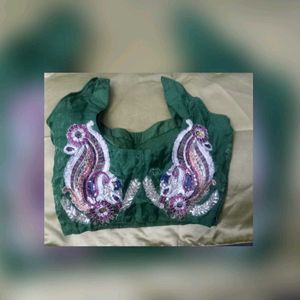 Elegant Yellow Embellished Saree