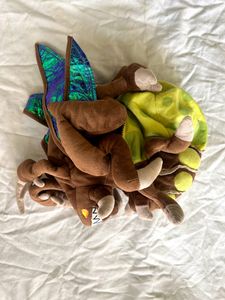 Starcraft Zergling/Baneling REVERSIBLE Plush RARE
