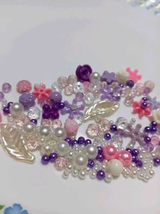 Purple And PINK Beads 🍇🍑