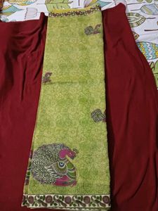 Peacock Light Weight Saree
