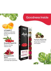 Orgatre Lipstick 5 Shades+1 Gloss