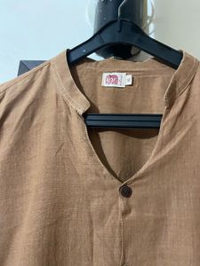 Brown Casual Top for Women