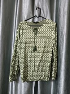 Floral Print Long Sleeve Top