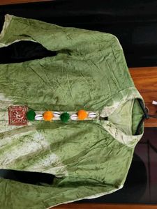 Beautiful Green Coloured Ethnic Gown