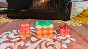 Wax decoration candle 3 Piece