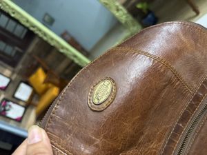 Pure Leather Fossil Original Unisex Backpack