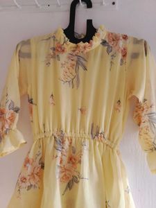 Floral Ruffle Tiered Dress