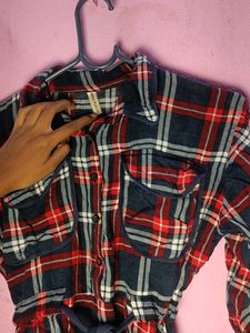 Red &amp; Blue Plaid Shirt