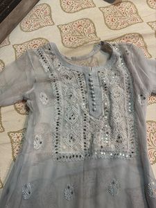 Glass Work Kurti