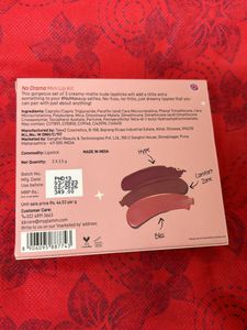 My Glamm Mini Lipstick Kit - No Drama