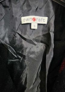 Style In Wool Navy Checked Overcoat