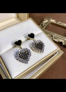 Heart Drop Earrings