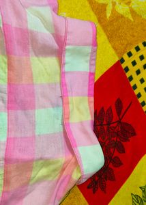 Women Check Shirt Light Colour