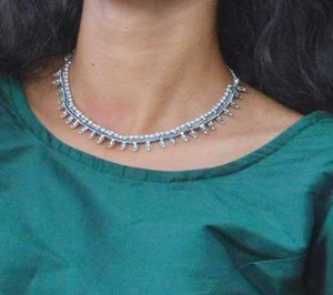 Elegant Silver-Plated Necklace Set