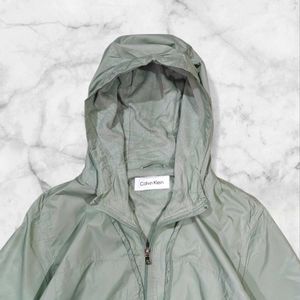 'Calvin Klein' Mint Green Lightweight Hooded