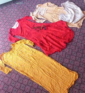 Colorful Kurta Set - 3 Pieces