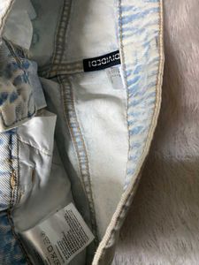 H&amp;M Light Wash Cargo Jeans