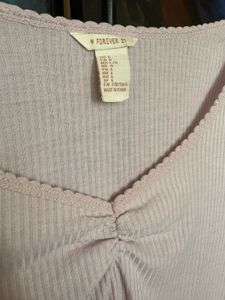 Forever 21 Long Sleeve Top Purple