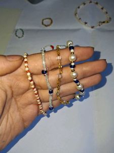 Handmade Beaded Bracelet &amp; Ring Set