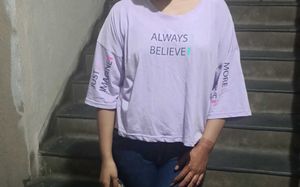 Lavender Graphic Tee