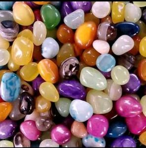 Colorful Polished Gemstone Pebbles250 Gram