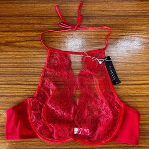 FIDELIA red Undirevired Bra