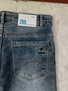 zara Blue Denim Jeans