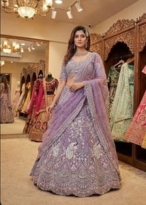 Embroidered Lehenga Choli with Dupatta