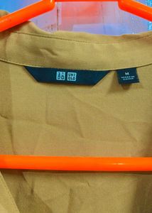 Uniqlo Mustard Button-Down