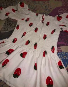 Cute Strawberry Top