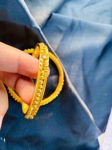 Gold Polish 1 Gr Bangles