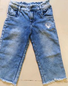 Girl&#39;s Denim Jeans