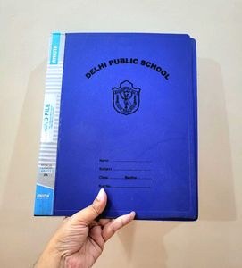 DPS Plastic Folder File For A4 Size Papers