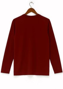 New Unused Maroon Full Sleeves T-shirt