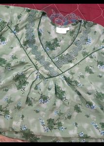 Floral Print Night Gown